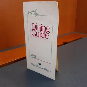 Hilton Hawaiian Village Dining Guide Paper Menu Don Ho Show 1987 - Picture 1 of 3