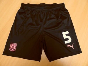NORTHAMPTON TOWN FC | 5 | JON GUTHRIE | MATCHWORN SHORTS 2024/2025 | Size L - Picture 1 of 3
