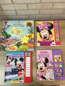 4er Set Play-A-Sound Hardcover Bücher, 3 Disney Junior, 1 Disney Feen - Bild 1 von 6
