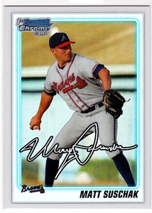 Matt Suschak Atlanta Braves 2010 Bowman Draft Refractor - Imagen 1 de 1