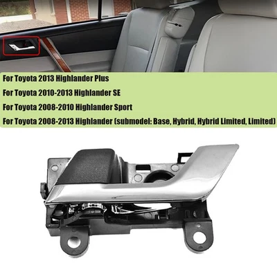 Аксессуары для захвата передней левой внутренней дверной ручки для Toyota Highlander 2010-2013 годов выпуска - Изображение 1 из 4