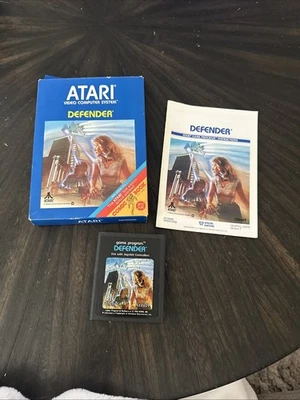 Atari 2600 Game Defender CIB Complete In Box  - Image 1 of 4