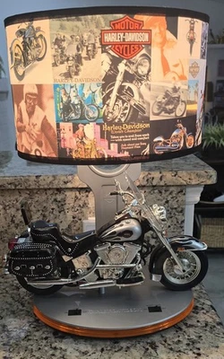 2004 Harley Davidson Heritage Softail Motorcycle Lamp With Fully Working Lights  - Image 1 of 4