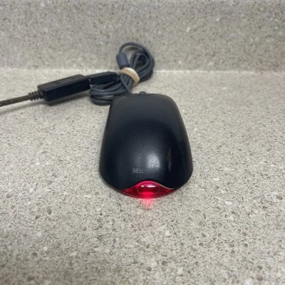 Microsoft Intellimouse Mouse Optical USB Wheel PS2 Compatible Black Tested - Image 1 of 4