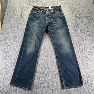 Vintage Gap 1969 Jeans Mens 32x32 Blue Dark Wash Cotton Standard Loose Denim - Picture 1 of 9
