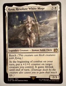 Rosa, Resolute White Mage #555 - Final Fantasy MTG - Near Mint In Hand - Bild 1 von 1