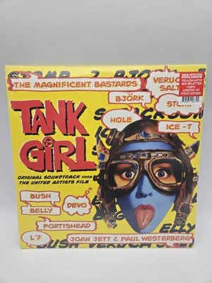 TANK GIRL Soundtrack 2018 Exclusive Urban Outfitters Record Yellow Red Splatter - Image 1 of 3
