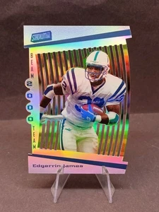 2000 Stadium Club Beam Team Die-Cut #BT5 Edgerrin James Colts HOF /500 - Foto 1 di 2