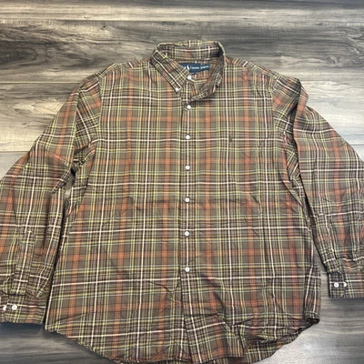 Ralph Lauren Shirt Mens XXL Custom Fit Multicolored Button Up Dress Plaid Foto 1 de 4