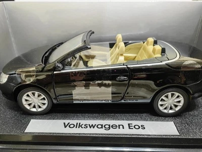 VW EOS 2008 Deepblack Pearl escala 1/24 Foto 1 de 4