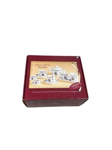 American Girl Doll 12 Pezzi Samantha’s Tea Set Ottime Condizioni SCATOLA ORIGINALE - Foto 1 di 7