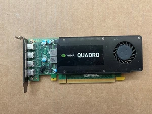 TARJETA DE VIDEO DE BAJO PERFIL NVIDIA QUADRO K1200 4GB 05Y5J0 699-5G200 GDDR5 4 MINI DP - Imagen 1 de 4
