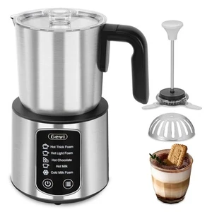 Hot Chocolate Maker with 5 in 1 Milk Frother and Steamer, Professional Milk S... - Picture 1 of 8