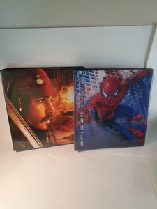 Pair Of Vintage 3 Ring Binders Priates Of The Carribean And Spiderman 3 - Picture 1 of 7