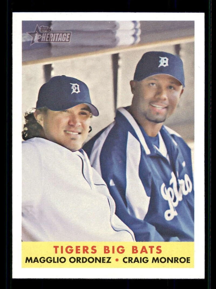 2007 Topps Heritage Baseball #1-495 (Base) Card Singles Stars/RC/HOF (You Pick)  - Image 1 of 1