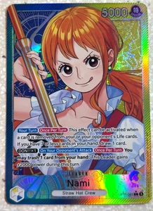 Nami (041) (Alternate Art) OP11-041 A Fist of Divine Speed Foil - Picture 1 of 2