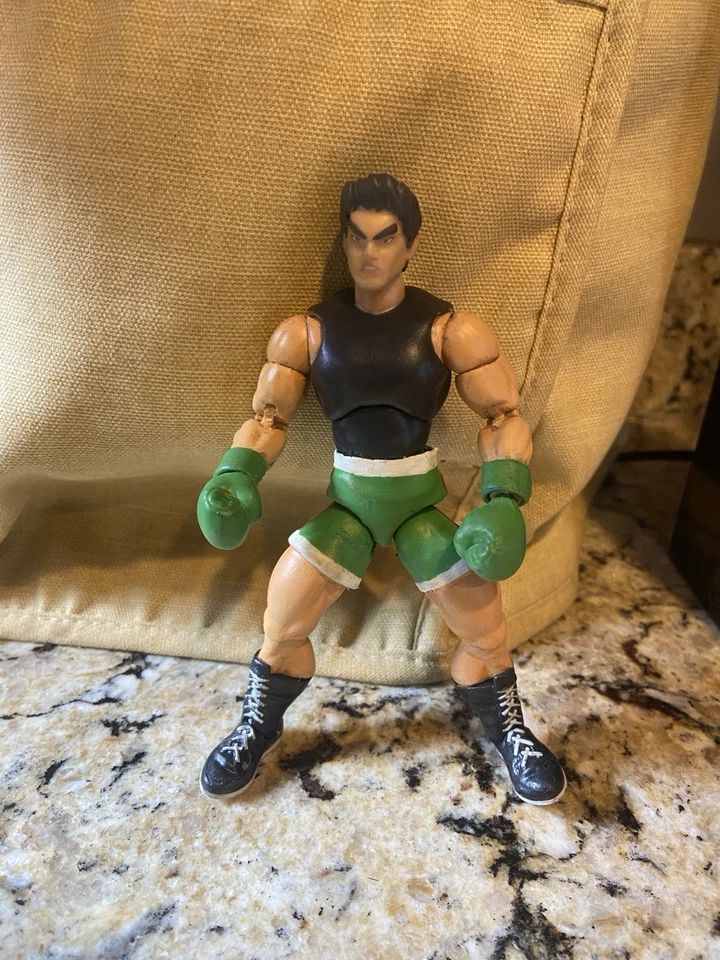 Figura personalizada World Of Nintendo 4-6 pulgadas Little Mac Punch-Out Super Smash Bros Foto 1 de 1