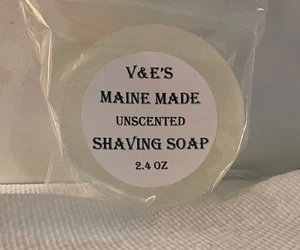 Glycerin shaving soap  - Unscented - Picture 1 of 1