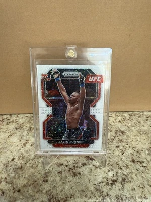 2022 UFC Prizm White Sparkle Jalen Turner Rookie Card RC SSP - Image 1 of 2