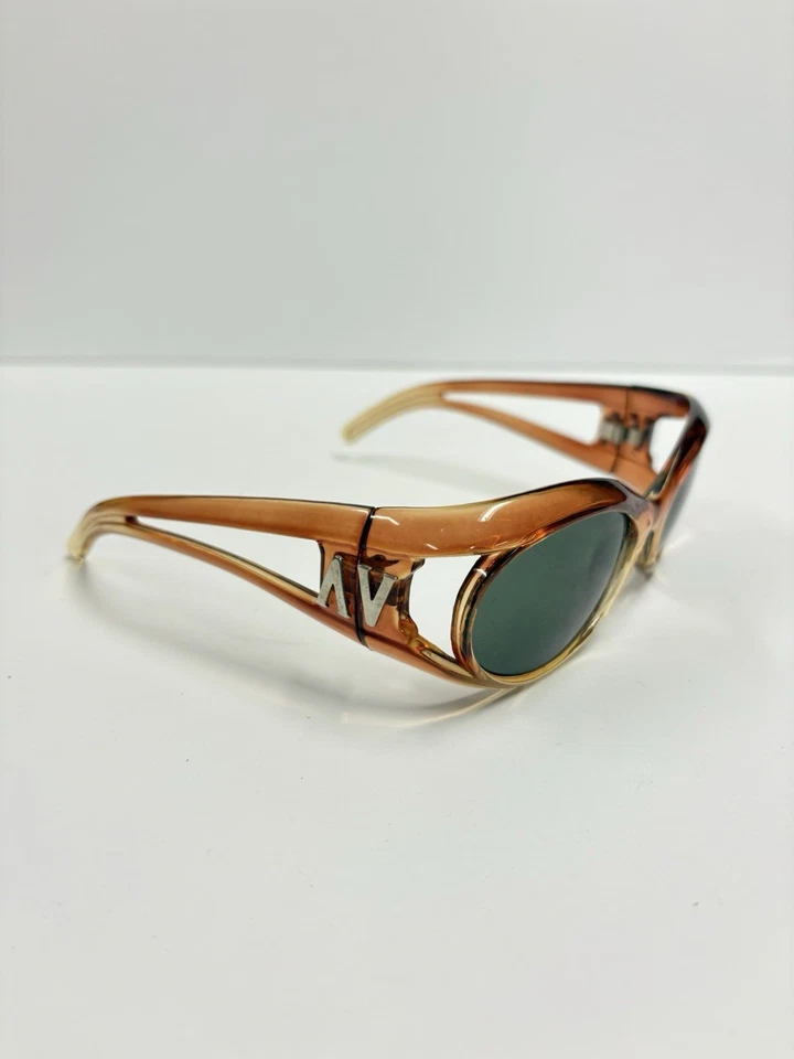 Vintage High End Designer Sunglasses Acetate/glass Lenses Versace? Valentino? - Image 1 of 4