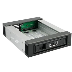 FANTEC BP-T3525 Plateau Unité 5,25" Hot-Swap Disque Dur HDD SSD SATA 2,5" 3,5" - Bild 1 von 8