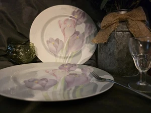 Mikasa Spring Crocus LAB02 Essteller 2er Set - Fine China Japan 10,75"... - Bild 1 von 12