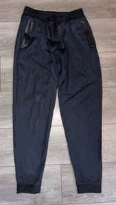 Mono B Size Medium Black High Rise Joggers Pockets Athletic Excellent Condition - Picture 1 of 7