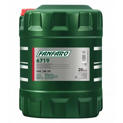 5W 30 Motoröl Fanfaro 6719 Vw 504 507 50400 50700 20 Liter Original Motorenöl