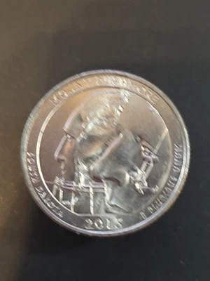 2013-P Mount Rushmore National Park Quarter Circulated AU+ - Image 1 of 2