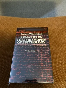 Wittgensteins Bemerkungen zur Philosophie der Psychologie, zweibändiges Hardcover-Set - Bild 1 von 9