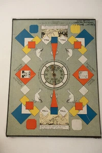 Stoll & Edwards Co Game Board Spinner (UB2/JSF6) Nursery Rhymes Knight Shoe 1921 - Picture 1 of 9