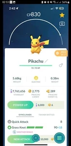 Pokémon Pikachu ( Shaymin Scarf ) GO - Picture 1 of 2