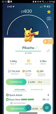 Pokémon Pikachu ( Shaymin Scarf ) GO - Image 1 of 2