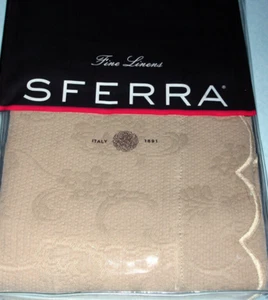 Sferra Alice King Champiñón Algodón Egipcio Matelasse Vieira Borde Nuevo - Imagen 1 de 5