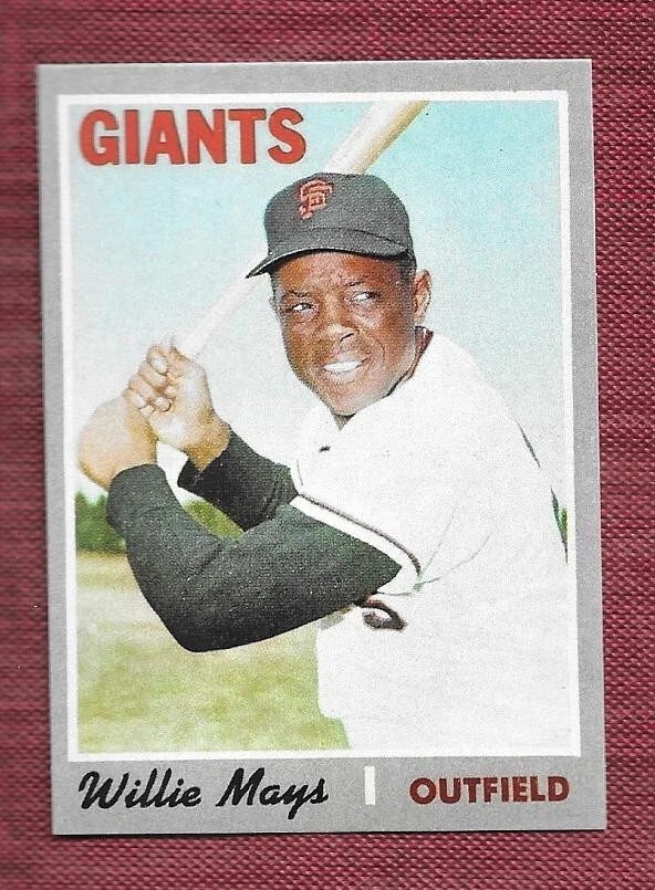 Say Hey Kid Reimpresión 1970 - Willie Mays ENVÍO GRATUITO Foto 1 de 1