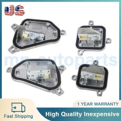 4X LED Headlight DRL Daytime Running Lights Module Set For BMW X1 F48 F49 X2 F39 Foto 1 de 4