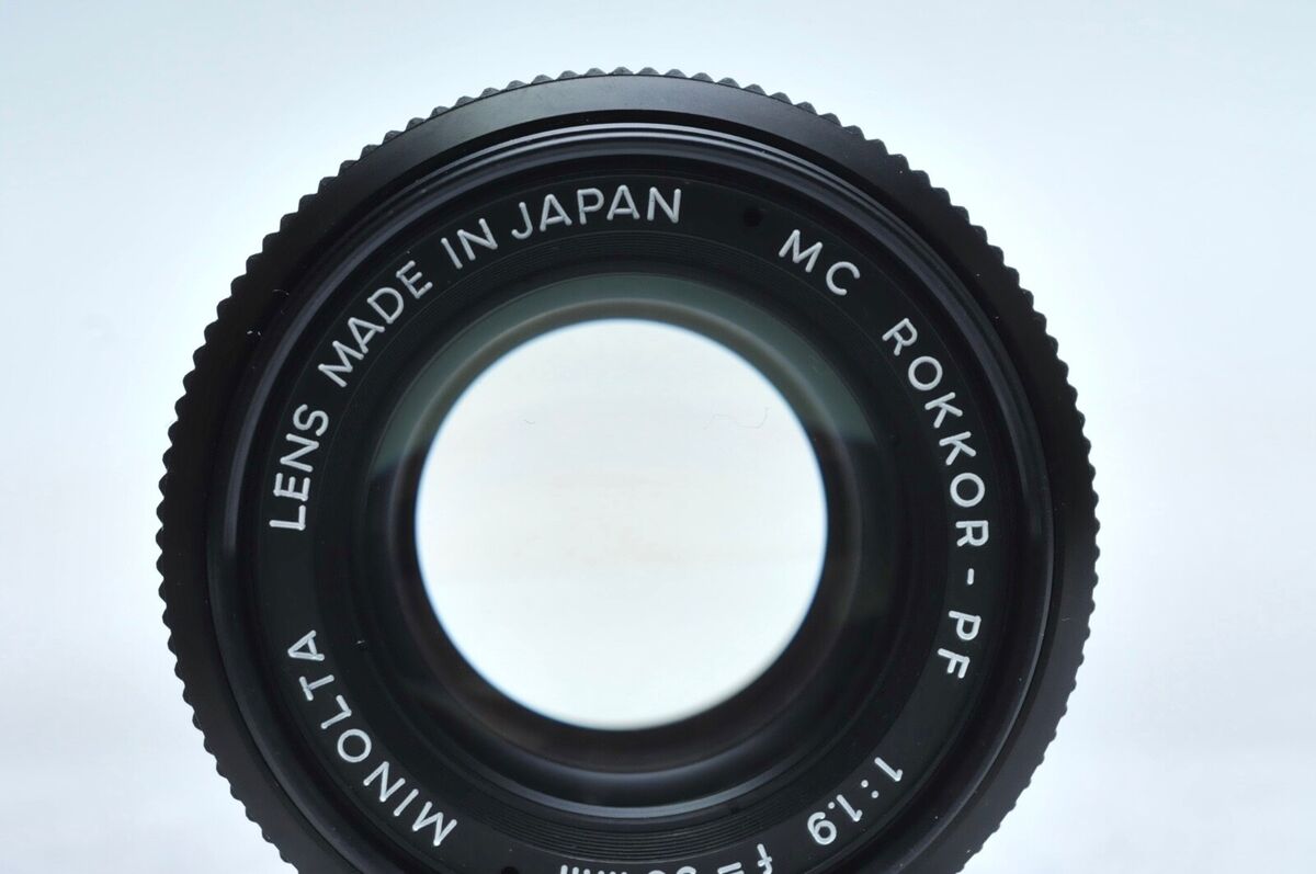 Minolta Rokkor PF Minolta MD 50mm Focal Camera Lenses for Minolta Rokkor PF Minolta MD 50mm Focal Camera Lenses for