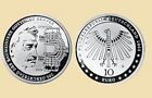 10 EURO Silber Gedenkmünze BRD 2003 200. Geburtstag Gottfried von Semper -G-