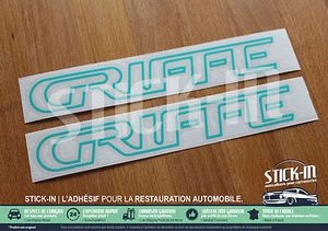 Peugeot 205 GTI Kralle Aufkleber Sticker Monogramme Custode Logo Radkappe - Bild 1 von 2