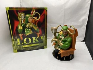 Loki 9" Resin Bust Dynamic Forces Marvel Thor Jurgens Howard Kalish DF 196/500 - Picture 1 of 15