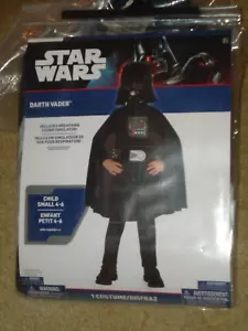 Costume, Male, Star Wars Darth Vader w/ Breathing Sound, Child S 4-6, NIP - Picture 1 of 6