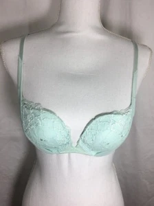 Victoria’s Secret Bra Size 34A Light Green Lace Multiway B95*B - Picture 1 of 1