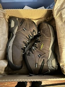 Keen Men's Detroit XT Mid Steel Toe Leather Waterproof Work Shoes Boots - Picture 1 of 5