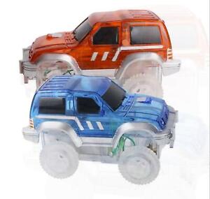 Mag Tracks , Tile Car Racing Track Children Electric Toys Car For Kids