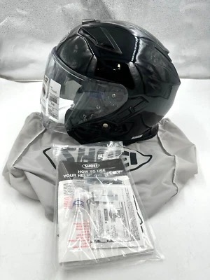 Casco Shoei J-Cruise II - Negro Brillante - Pequeño (0132-0105-04) Foto 1 de 4