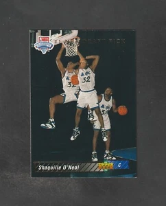 1992-93 Upper Deck Shaquille O Neal RC #1 ~~ DRAFT PICK ~ High Grade Shaq RC! - Picture 1 of 2