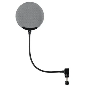Gator Frameworks Metal Screen Microphone Mic Pop Filter w 12.4-Inch Gooseneck - Picture 1 of 12