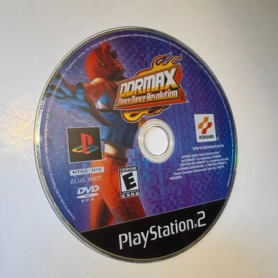 Dance Dance Revolution Max PS2 Playstation 2 Guarantee TESTED WORKING ✅ - Image 1 of 2