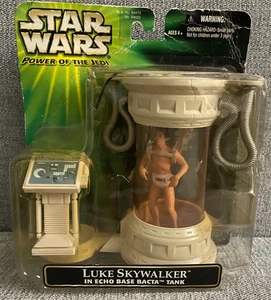 Star Wars Power of the Jedi - Luke Skywalker en tanque Echo Base Bacta (Hasbro) - Imagen 1 de 6