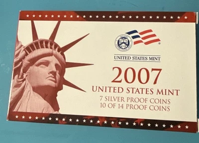 2007 United States Mint Silver Proof Set  - Image 1 of 4